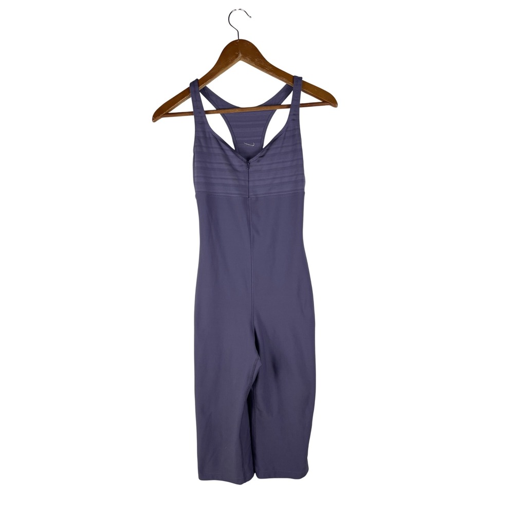 Nike Bodysuit Jumpsuit Sleeveless Athletic Workout Activewear‎ Purple Size XS